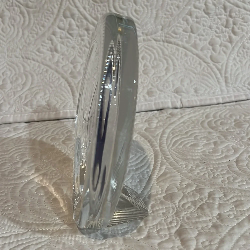 Mikasa oval‎ crystal picture frame